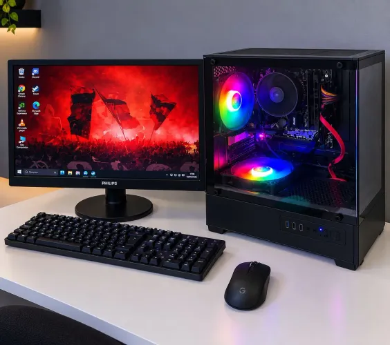 Pc completo I5 8500 8Gb DDR4