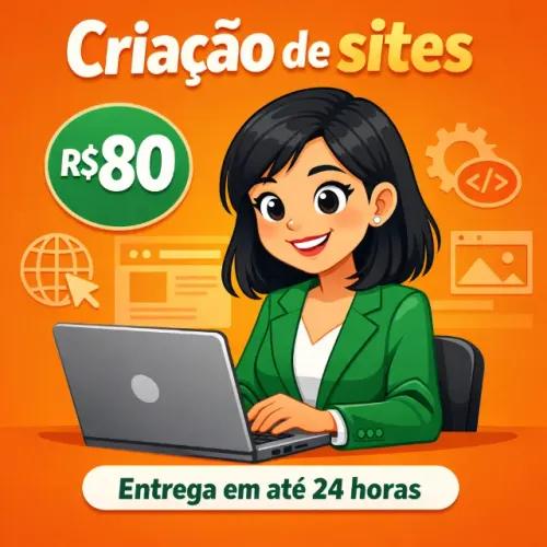Sites para Empresas e Autônomos - Produto Digital R$80