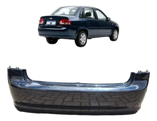 Parachoque Traseiro Chevrolet Corsa Classic 2014 Uzad0