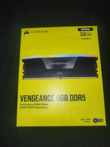Memória ram DDR5 16GB 6400Mhz CL36 Corsair Vengeance