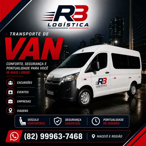 Van para transporte 