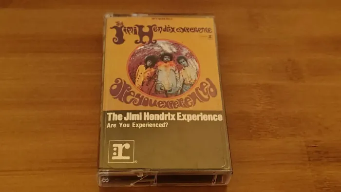 Fita K7 Jimi Hendrix Experience - Are You Experienced Importada (1st press, Dolby System)