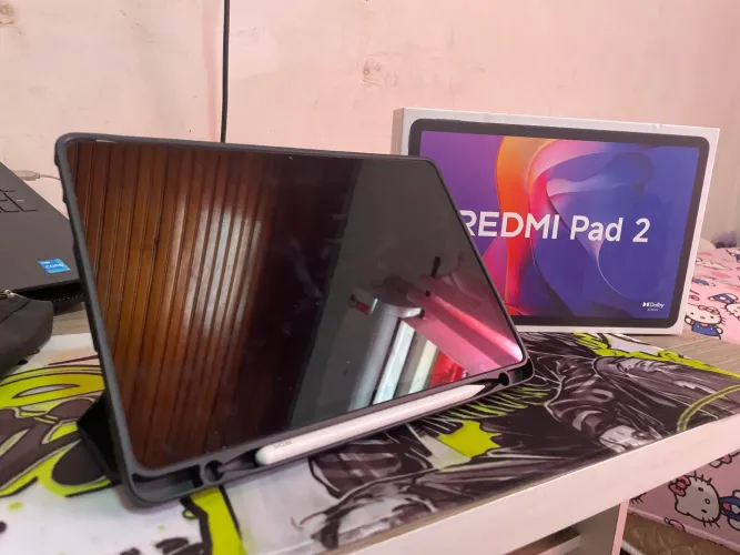Redmi Pad 128GB + Caneta Original Xiaomi (Completo com Caixa) - Aceito Troca
