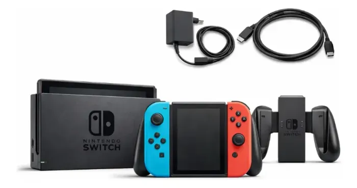 Nintendo Switch - console híbrido, perfeito pra qualquer lugar