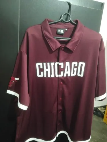 Camisa de botão Chicago Bulls Original 