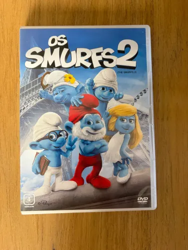 DVD Os Smurfs 2, em excelente estado.