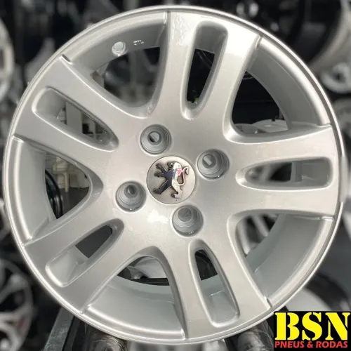 JOGO DE RODAS PEUGEOT 206/207 ARO 15 4x108