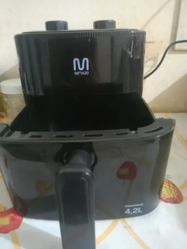 Fritadeira Elétrica Air Fryer 4,2L AF-1420 Sem Óleo Preta - Excelente Estado