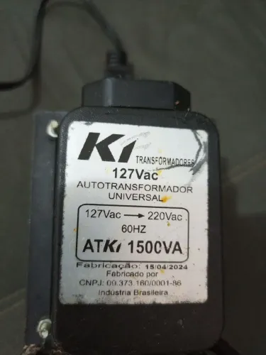 Transformador 220v para 110v 1500w