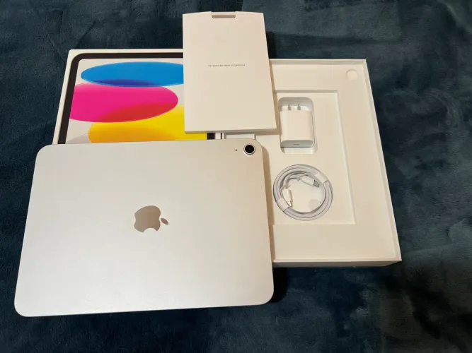 Ipad 11 (a16) 128gb, silver, garantia até 01/2027