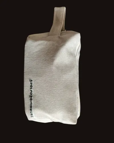 Necessaire Adolfo Domínguez Unissex Original Bege | Nova + Viagem