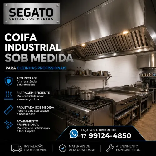 Coifa industrial