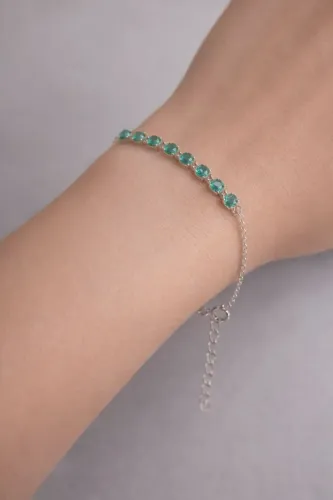 Pulseira de pedra  Prata 925