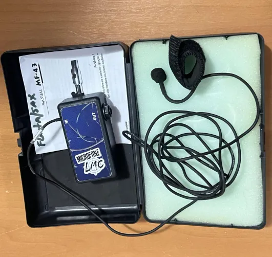 Microfone de contato LMC kit com 3 microfones (Flauta, Violino e Cello)