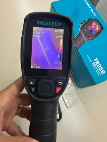 Câmera Térmica TR256B Mileseey Profissional -20°~550°c 32GB