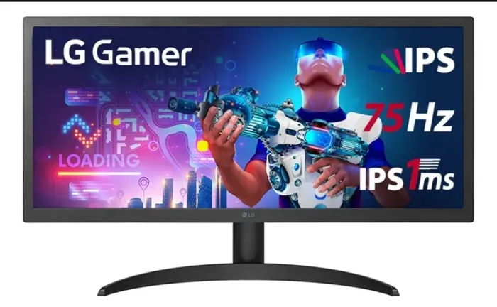 Monitor LG UltraWide 26" IPS Full HD (Modelo: 26WQ500-B)