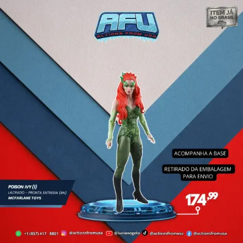 Poison Ivy Dc Multiverse Mcfarlane Toys
