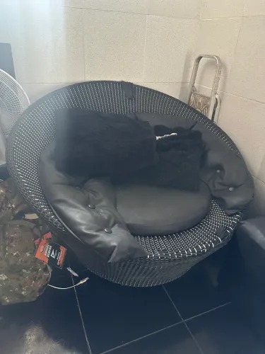 Poltrona Chaiser Preta