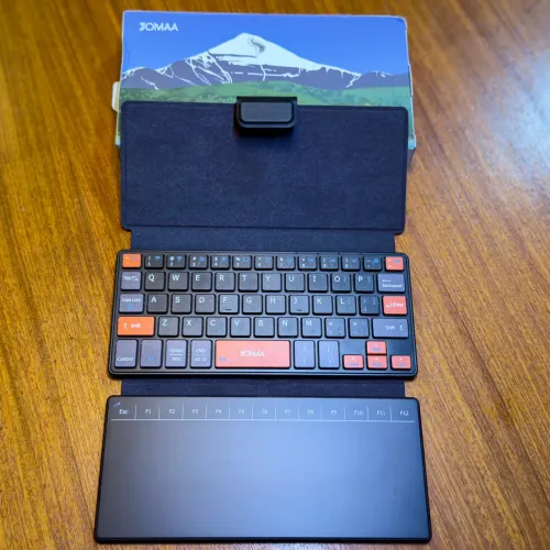 Teclado JOMAA c/ Touchpad e Suporte (Novo na Caixa)