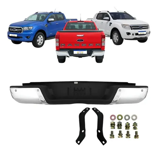 Parachoque Traseiro Ranger 2013 A 2023 Xlt Limited C/ Sensor