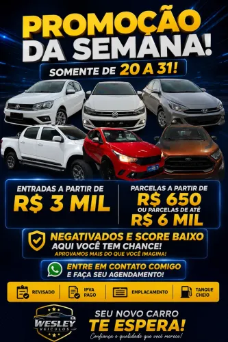 TA ESPERANDO O QUE PRA ADQUIRIR TEU VEÍCULO???