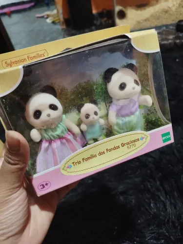 Trio Família dos Pandas Graciosos 5770