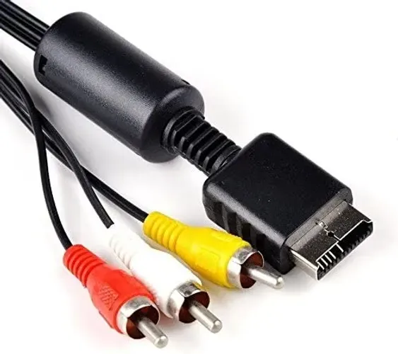 Cabo Áudio e Vídeo para Ps2 *ENTREGA GRÁTIS*