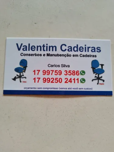 consertamos cadeiras de escritorio