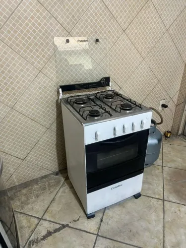 Fogão esmaltec branco