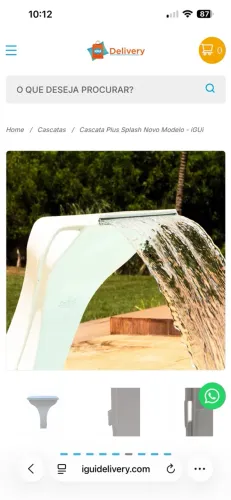 Cascata Cinza plus Igui Splash