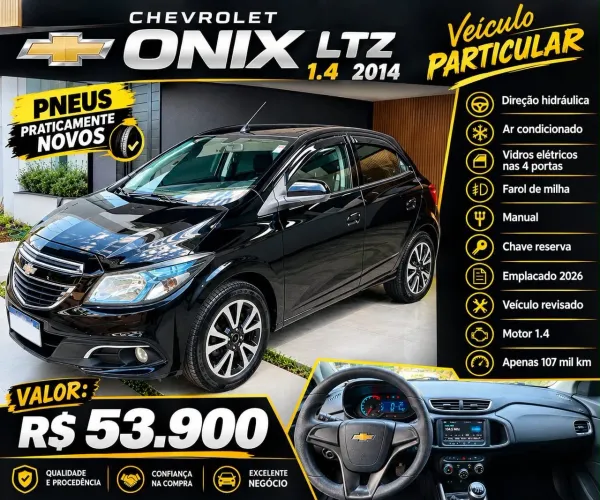 Chevrolet Onix Hatch LTZ 1.4 8V Flex Power Mec. 4P 2014