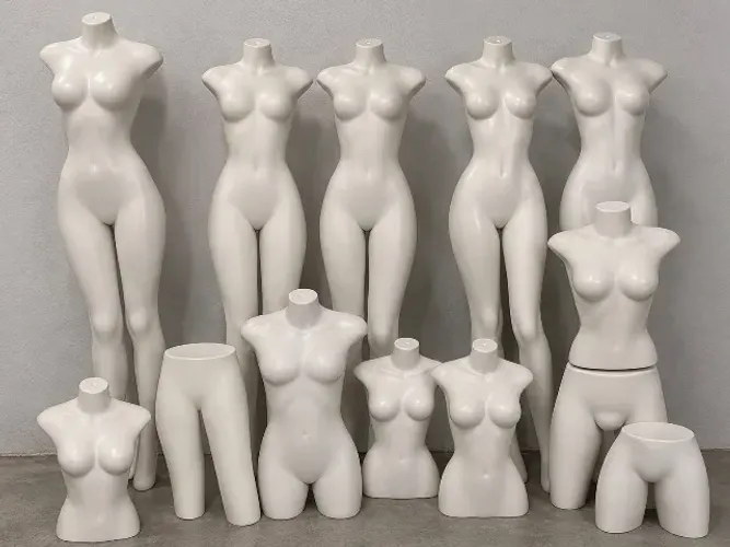 TODOS MANEQUINS POR R$ 800,00 !!! A VITRINE FEMININA COMPLETA!