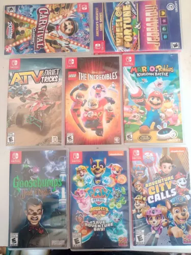 Jogos Nintendo switch Mario e outros 