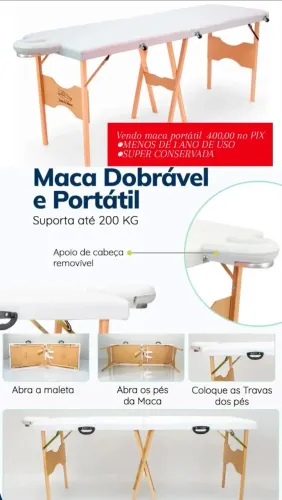 Maca portátil 