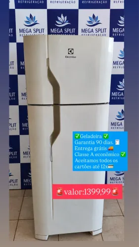 Geladeira/ garantia 90 dias / entrega grátis