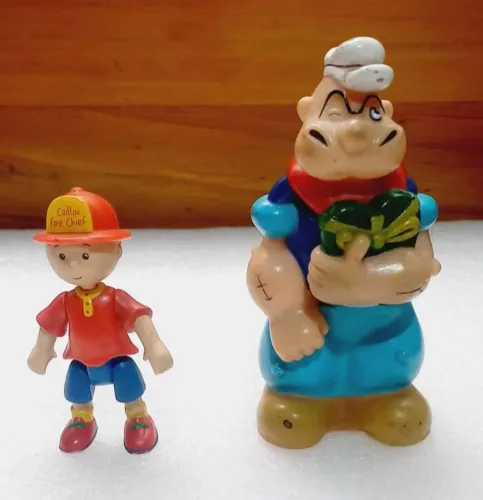 Boneco antigo colecionáveis