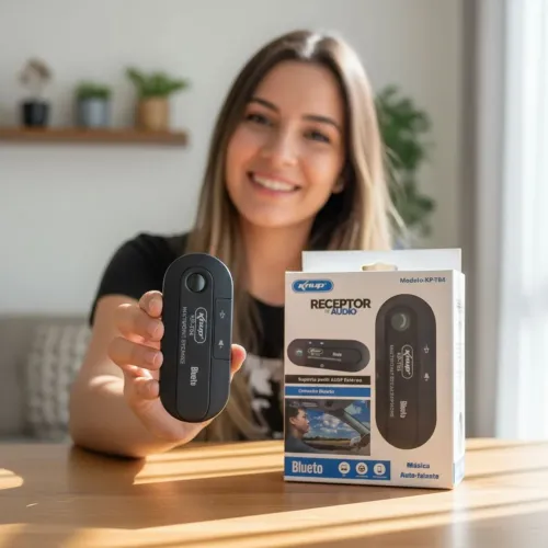 Receptor de áudio sem fio - ideal para receber áudios e chamadas  - chama no WhatsApp 