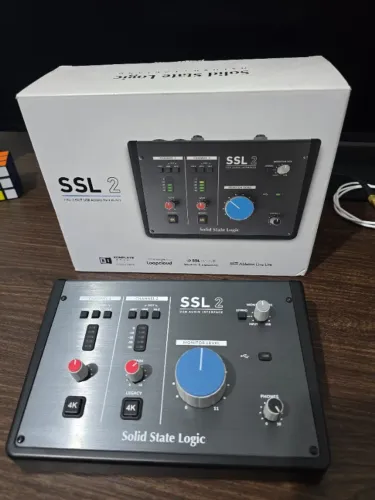 Interface De Áudio Solid State Logic Ssl 2