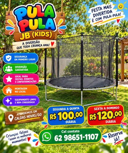 Diversão Infantil para sua Festa - Pula-Pula em Caldas Novas