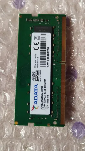 8 gb memória RAM ddr4 3200