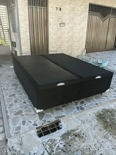 Base de cama box quenn baú 