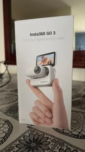 Insta360 go3 64gb caixa e acessórios , impecável