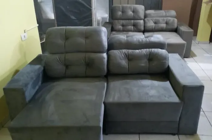 Sofá Reclinável (Compre no Boleto)