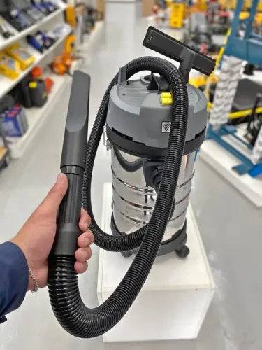 Aspirador de Pó e Água 1600w 30L Inox Profissional - Kacher(Loja)