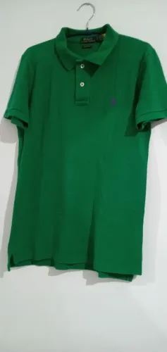 Camisa Polo by Ralph Lauren ( modelo: Custon Fit) original. Tam. M. ( Usada).