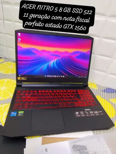 ACER NITRO 5 i5 8 gb com NF