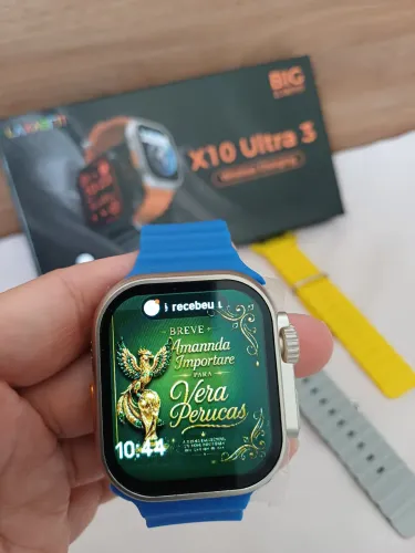 Smartwatch ultra 3 com pulseira Extra