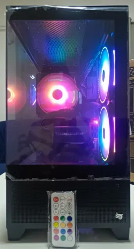 Cpu Gamer Ryzen 5600X + 16Gb de Ram Ddr4 + Rtx 3050 08Gb Gddr6 na Cx com Garantia.
