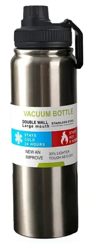 Garrafa térmica de 800ml - Disponíveis nas cores da foto