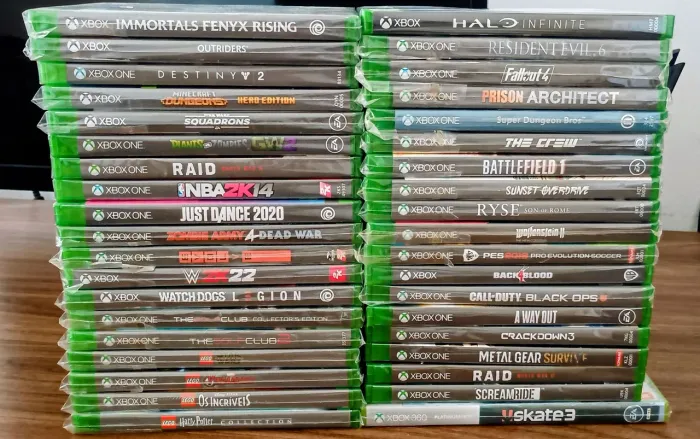 Lote de 34 games de Xbox One/SeriesX (Lista de jogos na descrição)